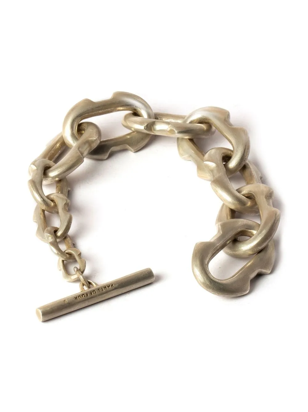 Parts of Four Deco Link chain bracelet - Argento