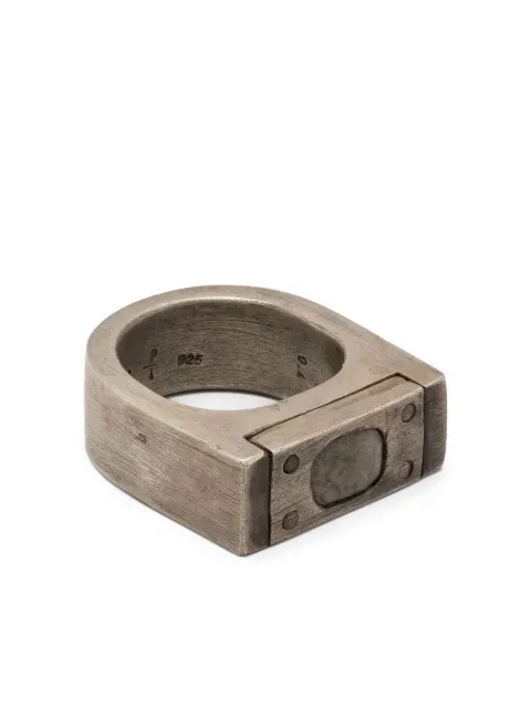 Parts of Four Plate Single diamond ring