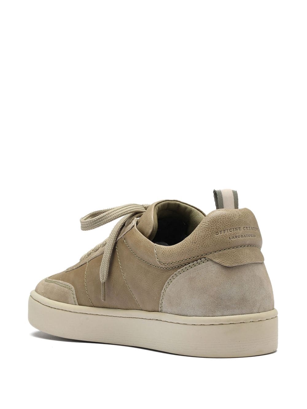 Officine Creative Kombined 002 suede sneakers Neutrals