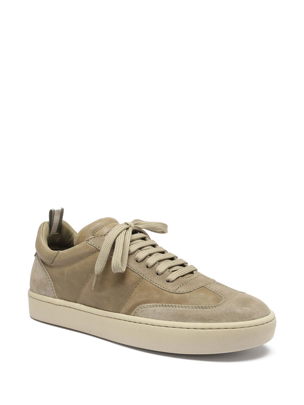 Shop Officine Creative Kombined 002 Suede Sneakers In Neutrals