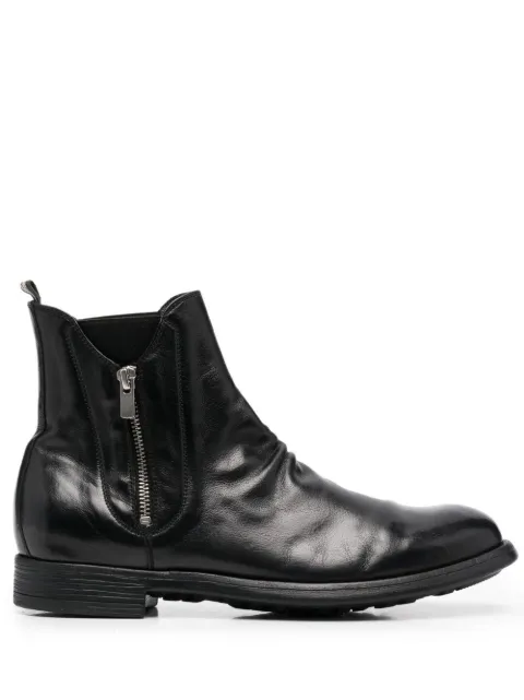 Officine Creative side-zip leather boots