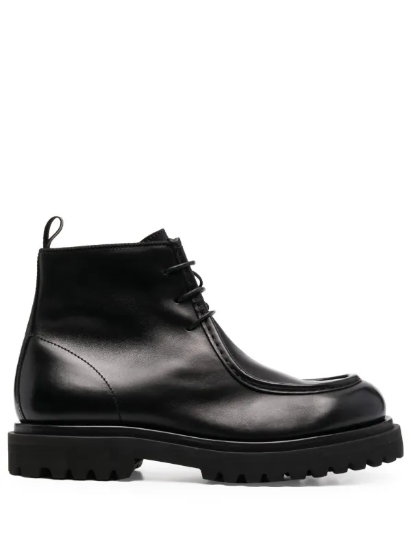 Farfetch Uomo Scarpe Stivali Stivali stringati Nero Stivali Eventual stringati 