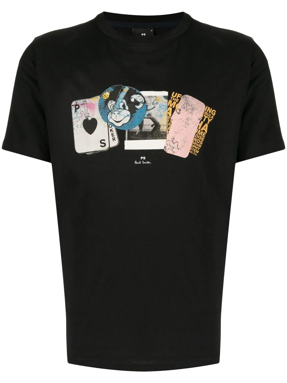 

PS Paul Smith playera PS Heart - Verde