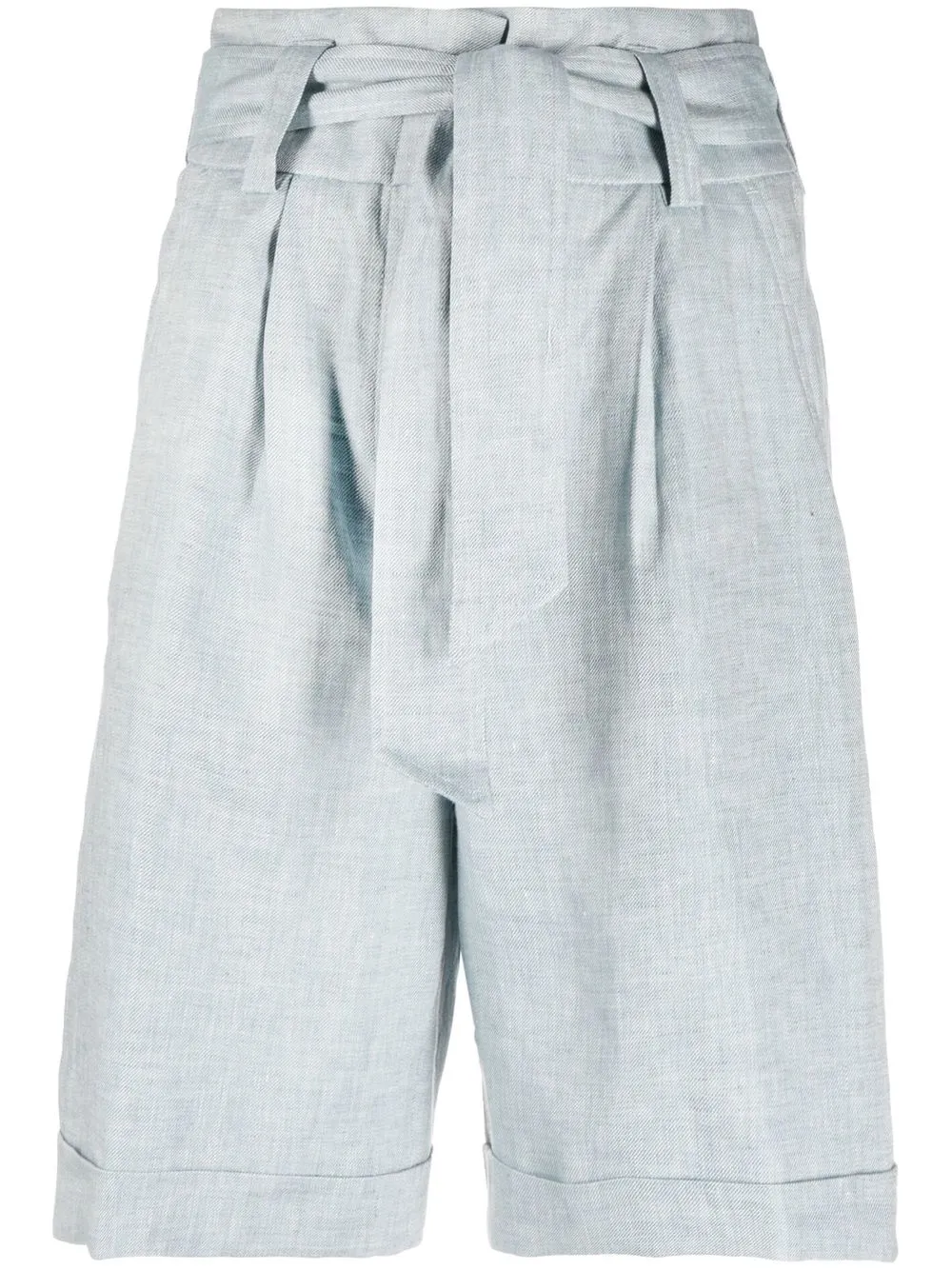 

Peserico shorts con cierre - Azul