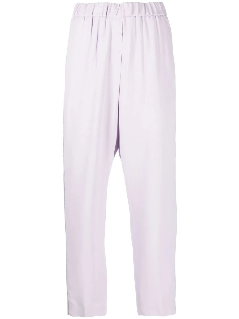 

Peserico pantalones capri slim - Morado