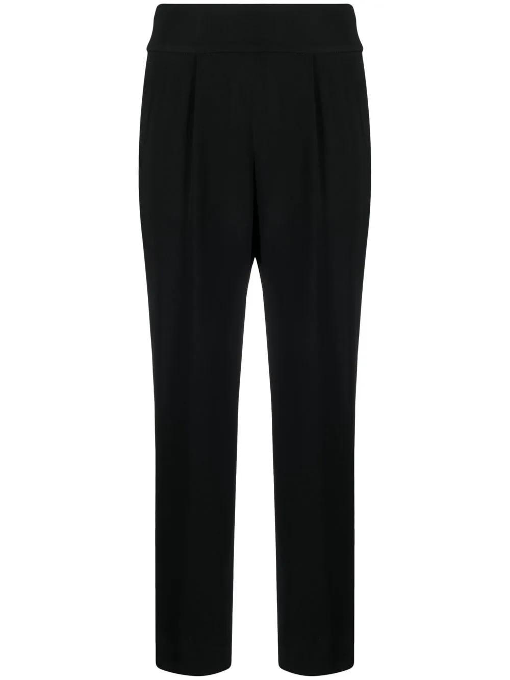 

Peserico cropped tapered trousers - Black