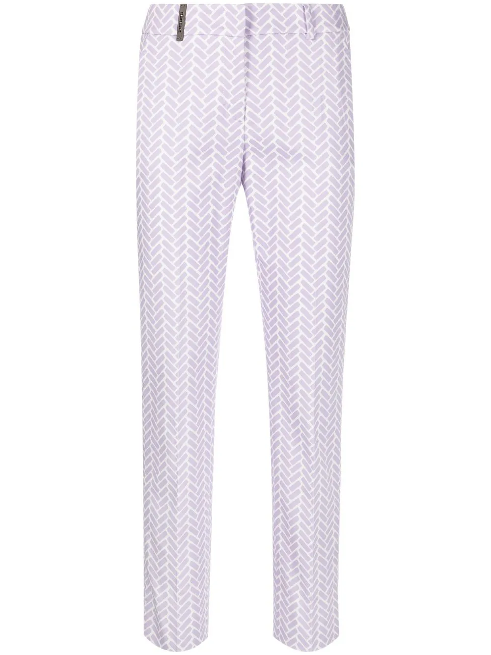 

Peserico cigarette-cut trousers - Purple