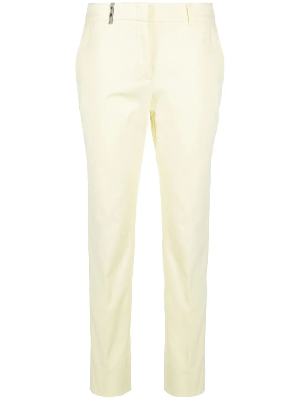 

Peserico slim-fit cropped trousers - Yellow