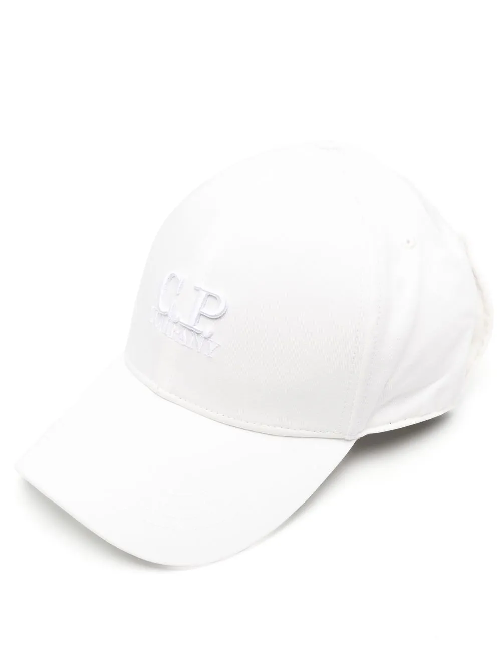 

C.P. Company gorra con logo bordado - Blanco