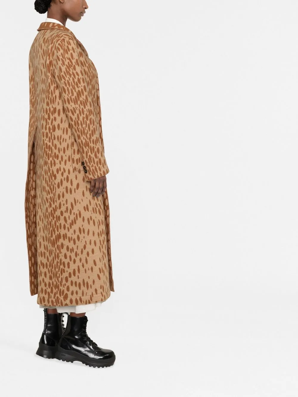Animal print duster jacket online