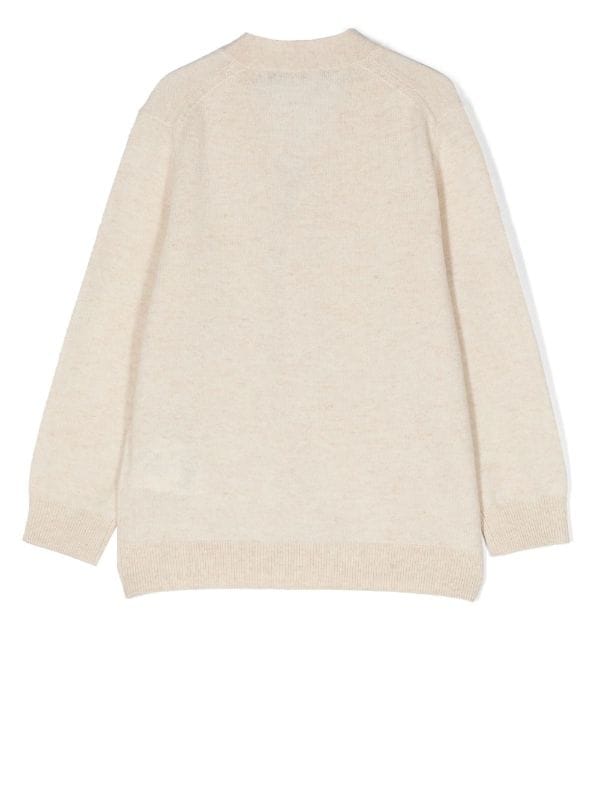 Acne Studios V-neck Knit Cardigan - Farfetch