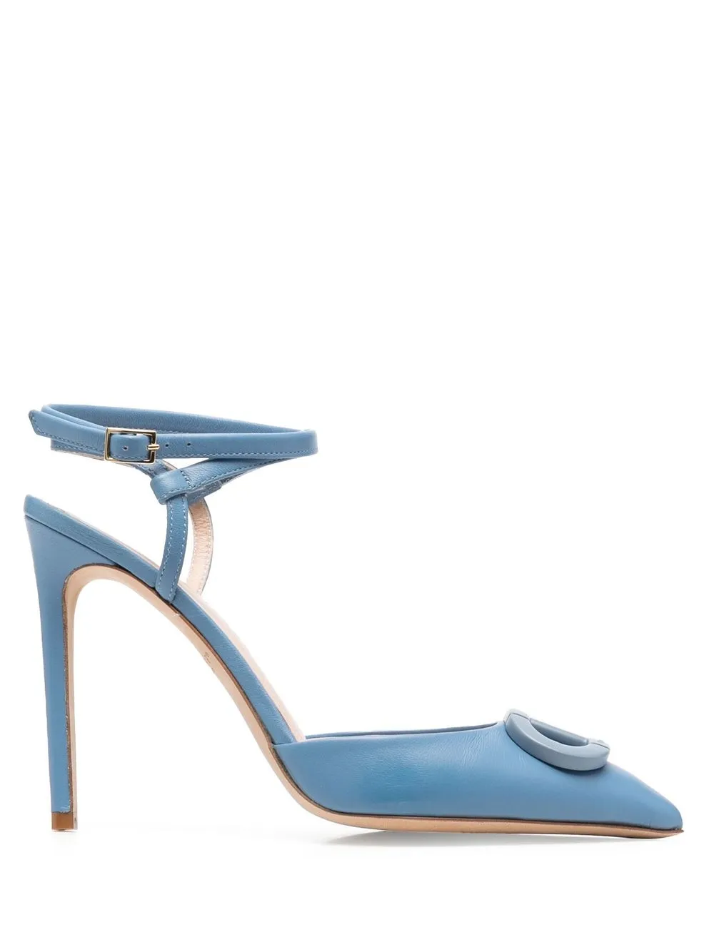 

Dee Ocleppo Pandora 100mm pointed-toe pumps - Blue