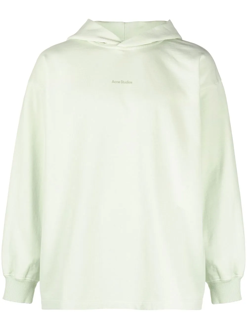 

Acne Studios hoodie con logo estampado - Verde