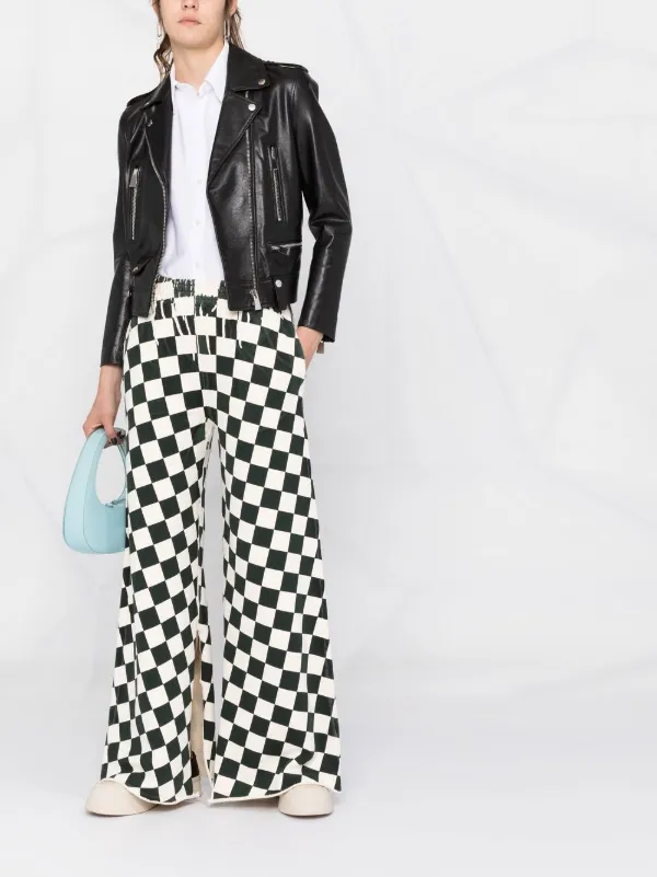 MM6 Maison Margiela checkerboard-print 