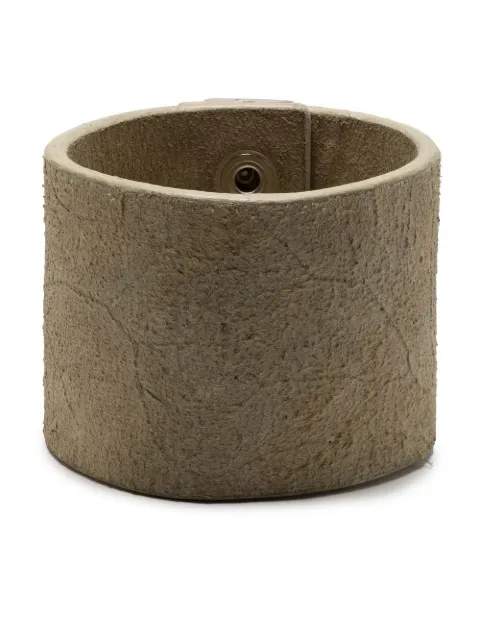 Parts of Four wide leather bracelet