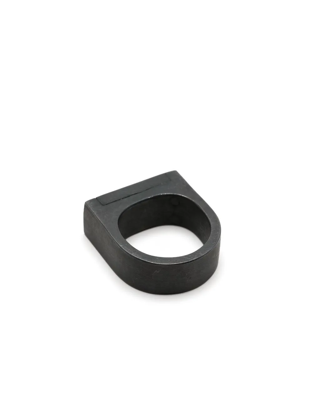 Parts Of Four Plate Single Ring In Black