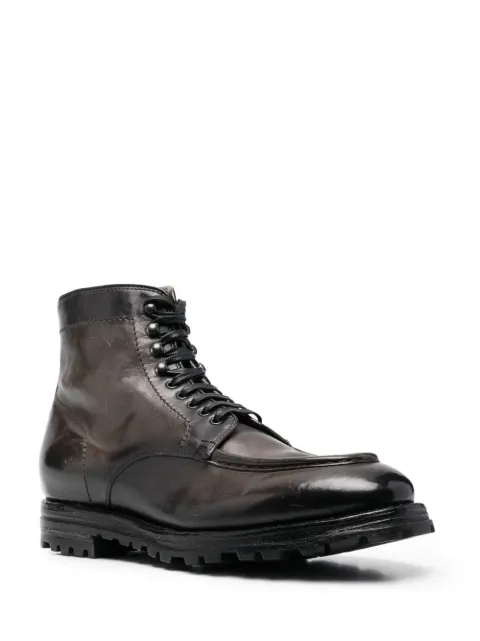 Officine Creative lace-up leather boots