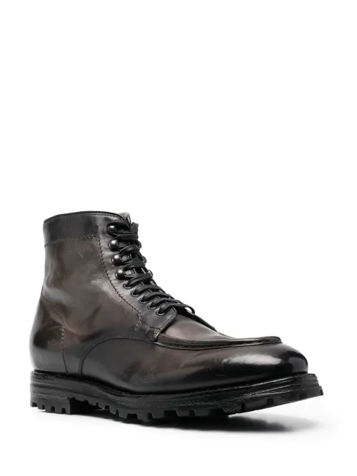 Bottes en cuir à lacets - Officine Creative - Modalova