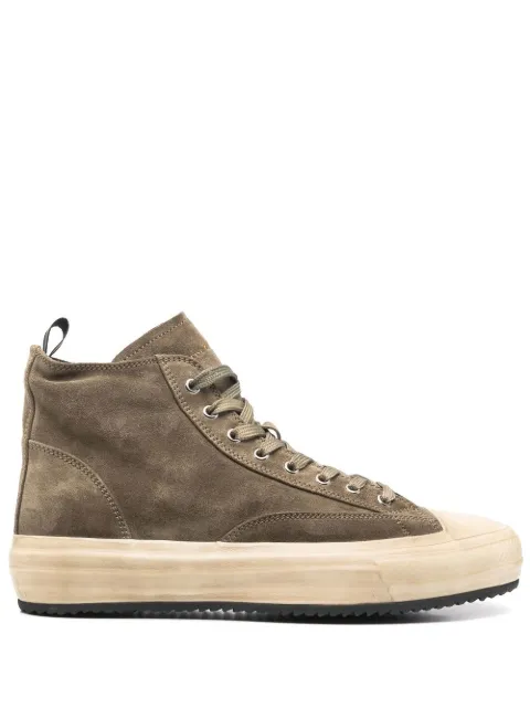 Officine Creative high-top suede sneakers