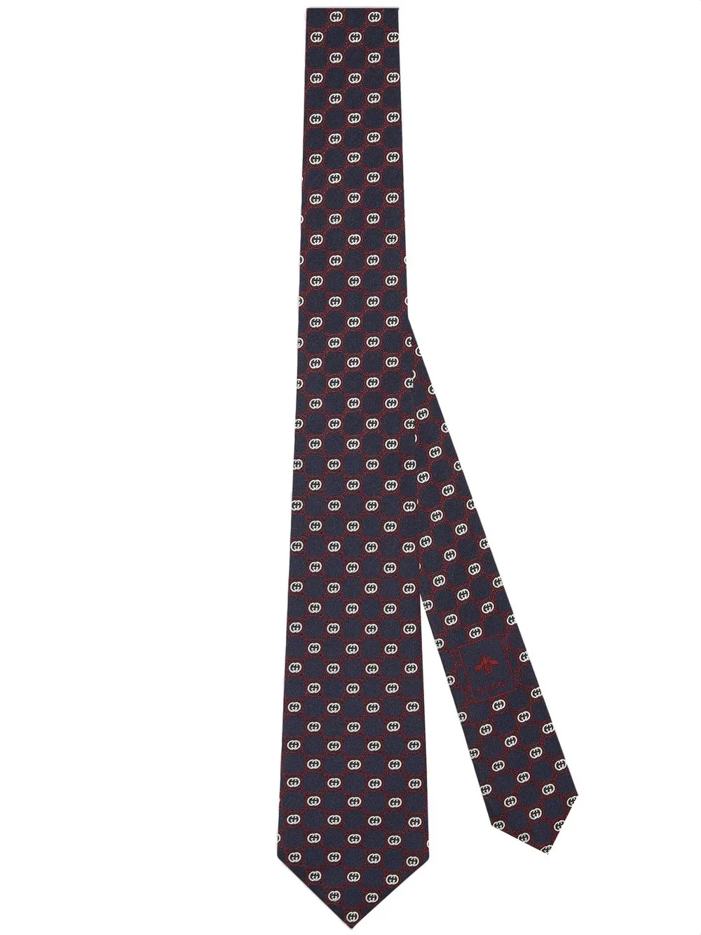 GG jacquard silk tie