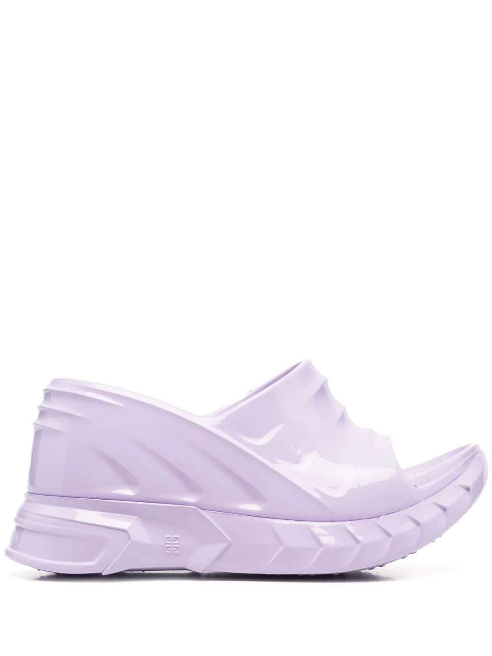 

Givenchy sandalias slip-on con cuña - Morado