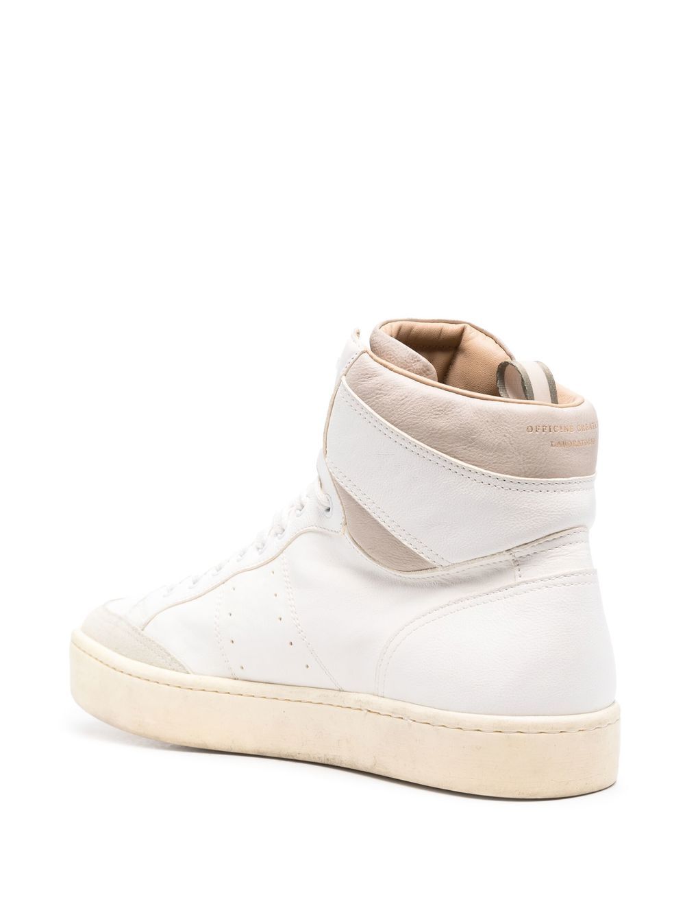 Shop Officine Creative Knight 0005 High-top Sneakers In White