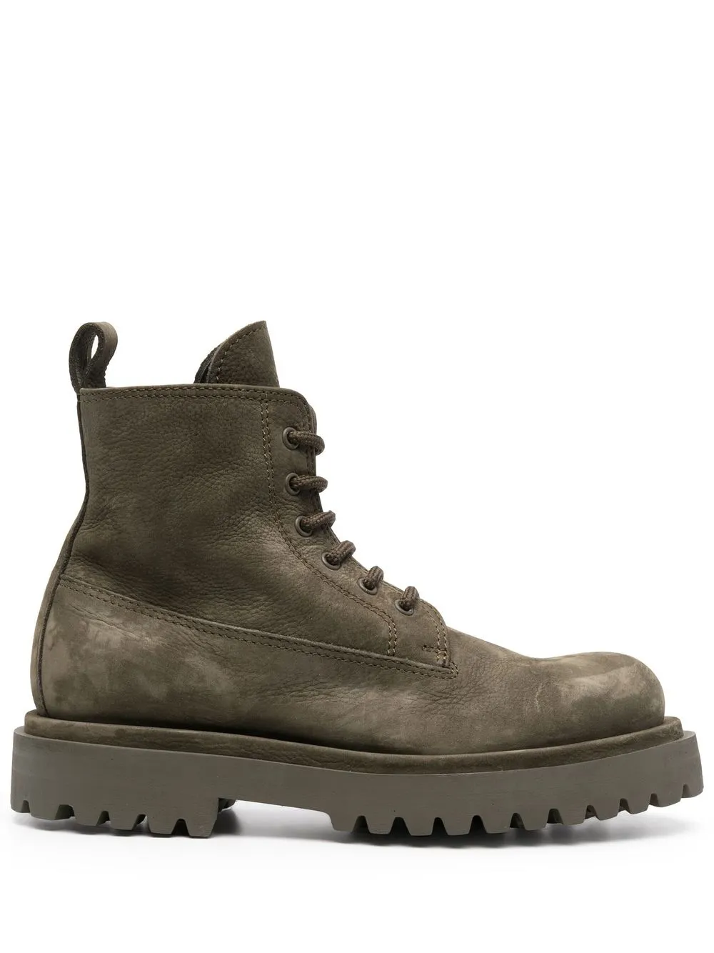 

Officine Creative botas Wisal con agujetas - Verde