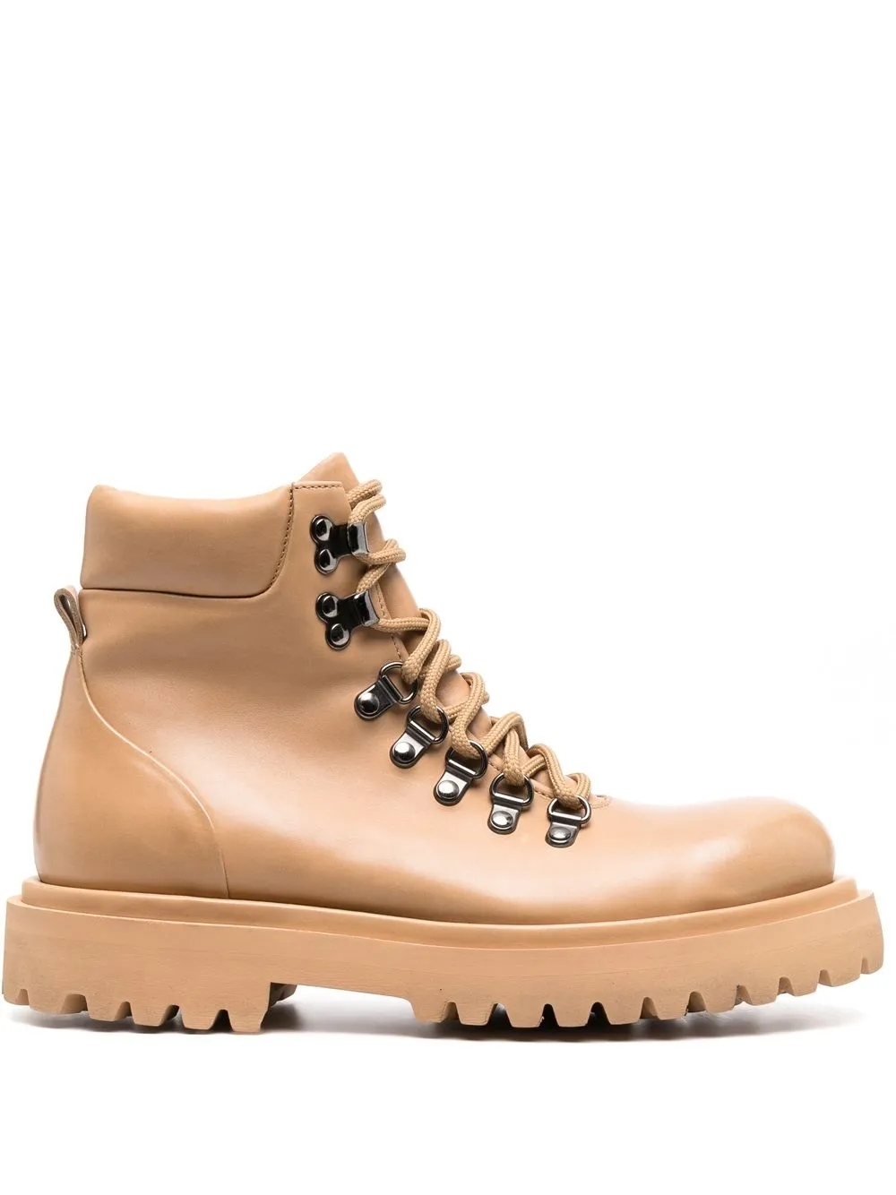 

Officine Creative Wisal lace-up leather boots - Neutrals