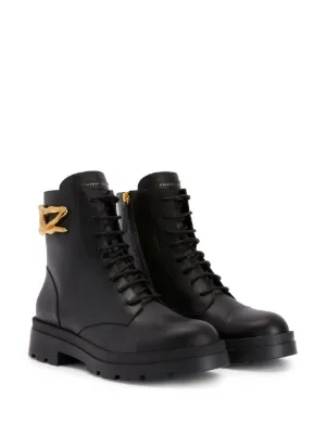 GIUSEPPE ZANOTTI ブーツ サイドジップ ブラック 40 ブーティ Giuseppe Zanotti 美品 GIUSEPPE ZANOTTI ジュゼッペザノッティ