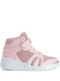 Giuseppe Zanotti Talon touch-strap high-top sneakers - Pink