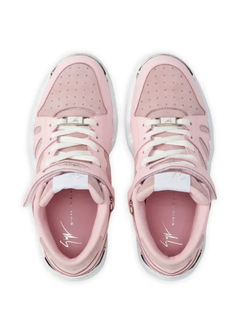 Giuseppe Zanotti high-top suede-panel sneakers RW20032003 - 3
