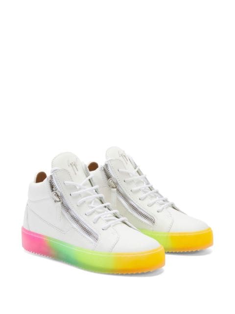 Kriss rainbow-print sneakers