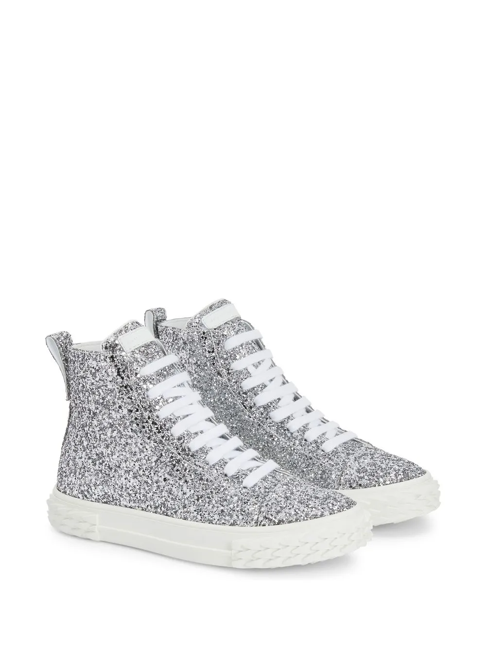 Giuseppe Zanotti Ecoblabber glitter high-top sneakers | Hi-Tops | Image 2