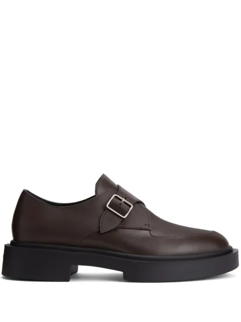 Giuseppe Zanotti Adric leather monk shoes