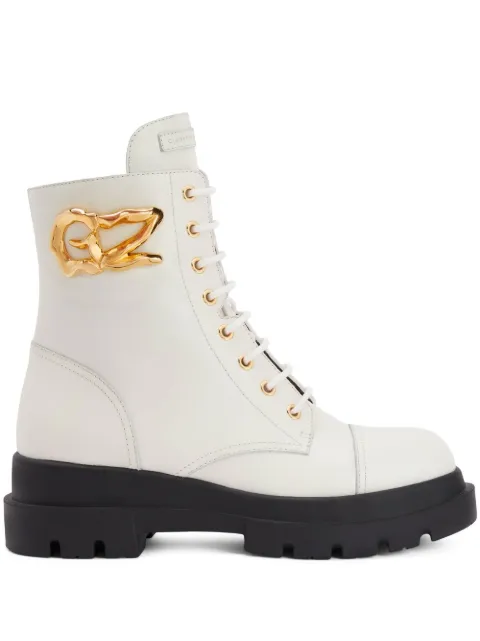 Giuseppe Zanotti Tankie leather ankle boots