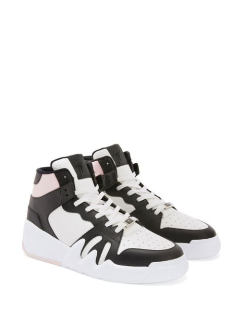 colour-block panelled sneakers