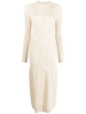 AERON Larae ribbed knit Midi Dress Farfetch