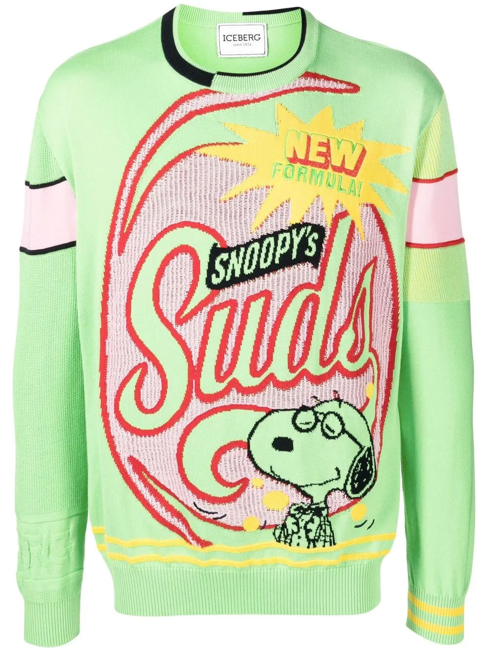 

Iceberg graphic-print sweatshirt - Green