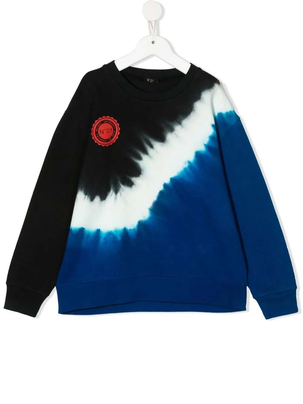

Nº21 Kids sudadera con estampado tie-dye - 0N814