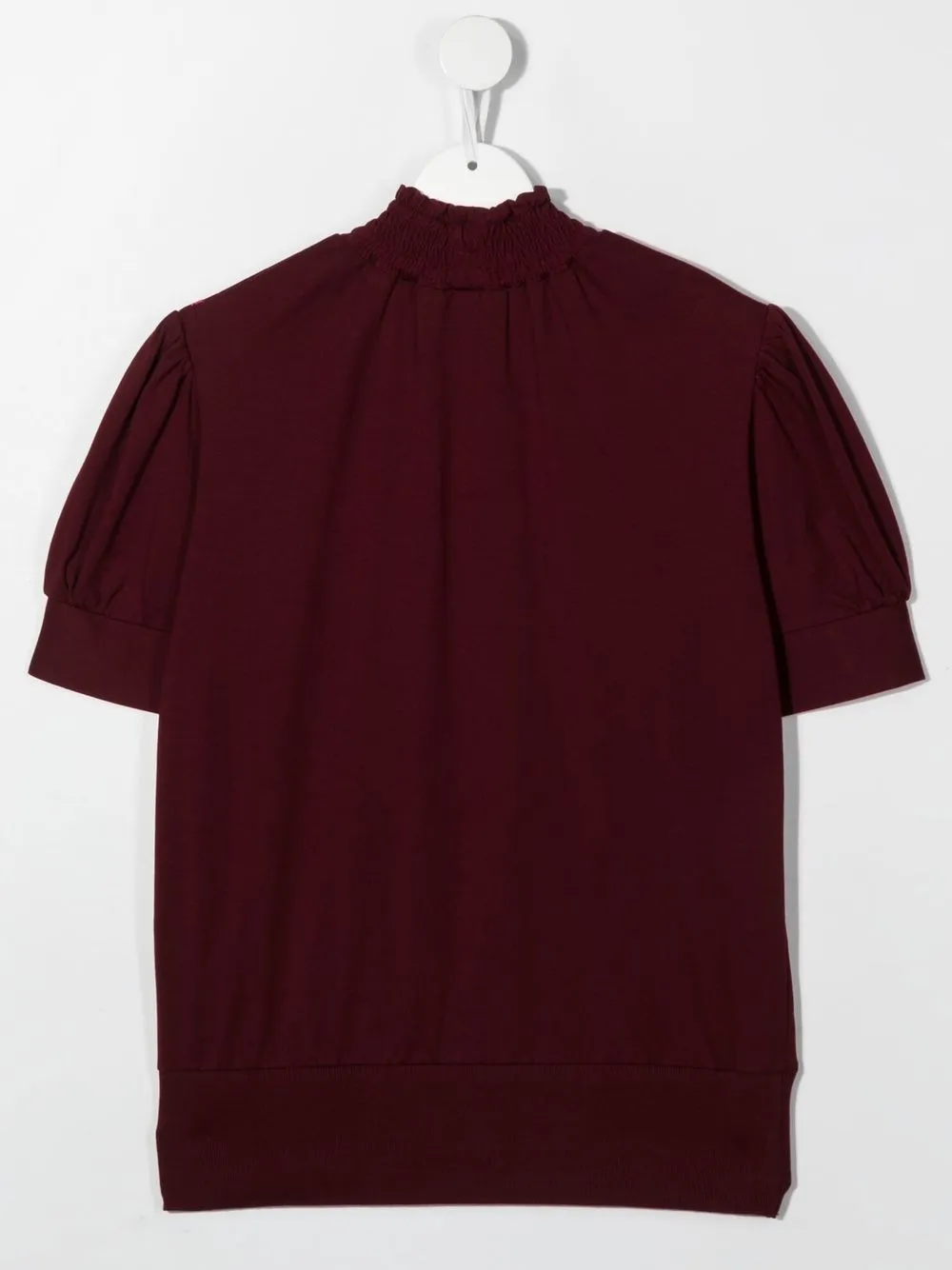 Nº21 Kids T-shirt met sterprint - Rood