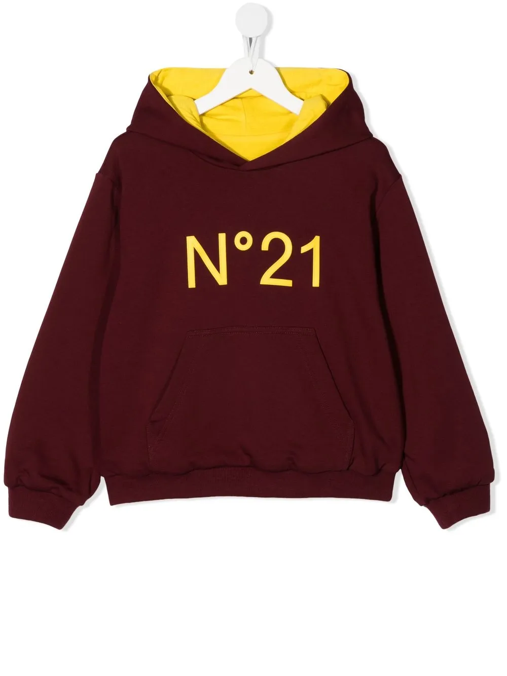 

Nº21 Kids TEEN logo-print reversible hoodie - 0NC04