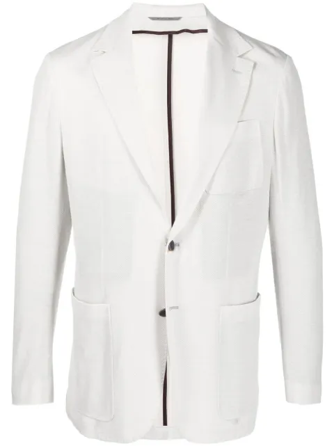 Canali blazer ajustado con botones