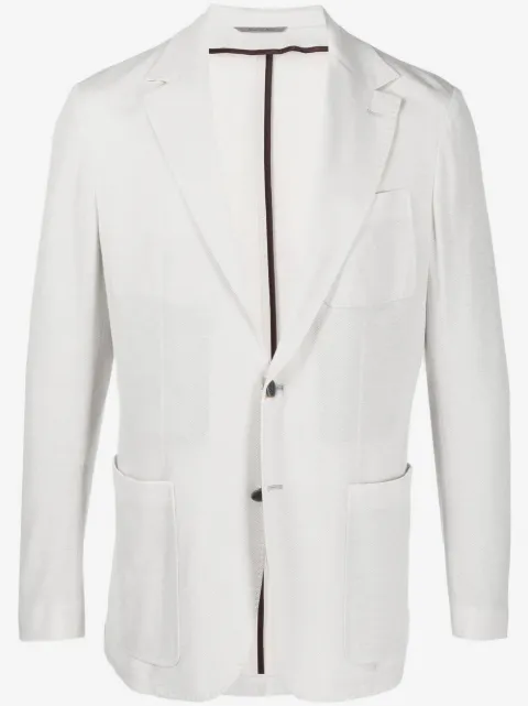 Canali blazer ajustado con botones