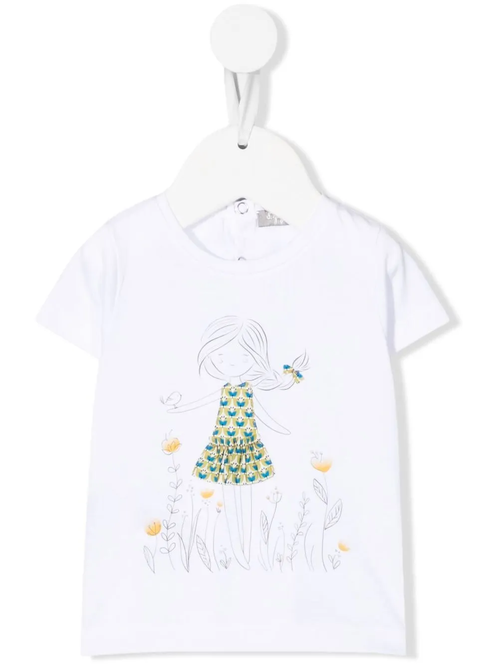 

Il Gufo graphic-print cotton T-shirt - White