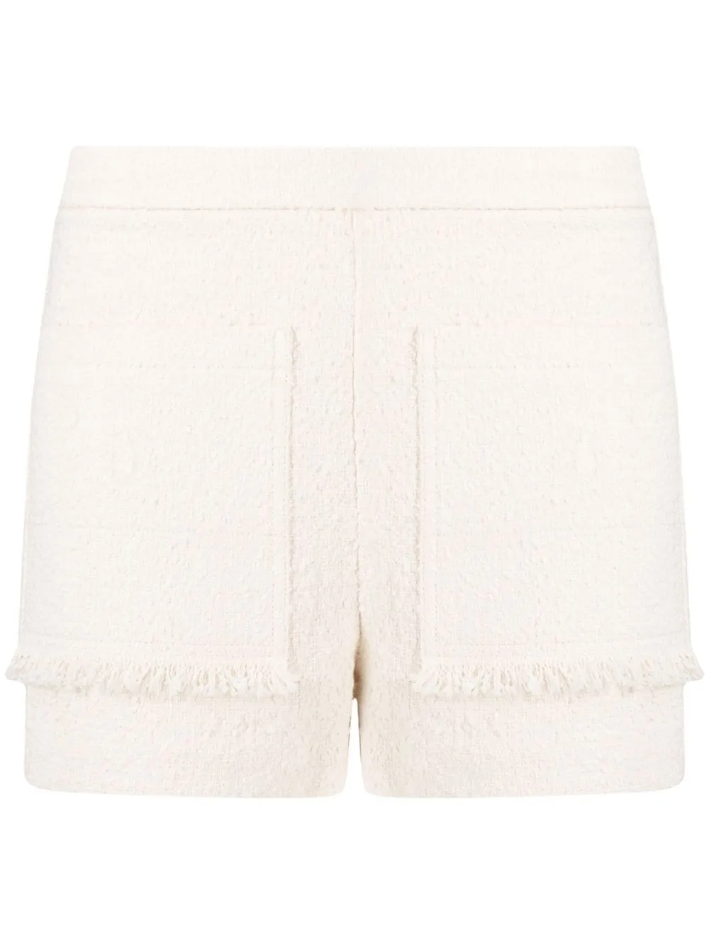 

PINKO tweed mini shorts - White