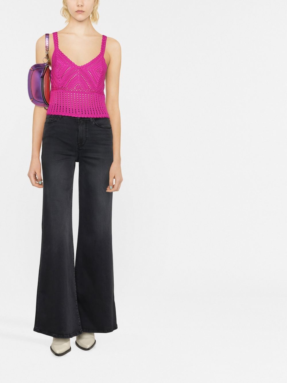 PINKO Cropped top - Roze