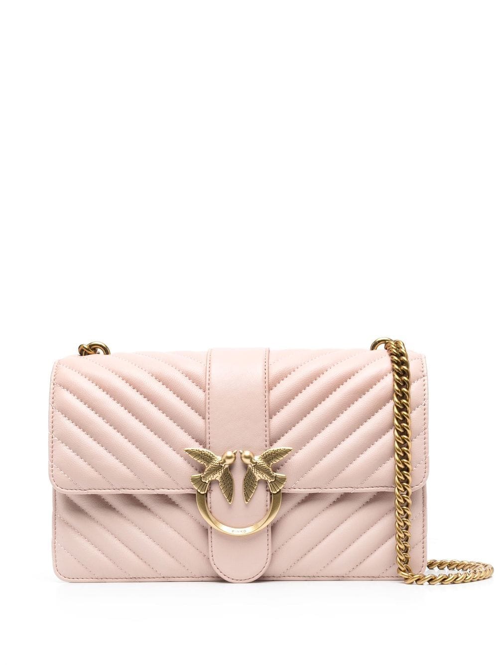 PINKO logo-buckle Quilted Bag - Farfetch