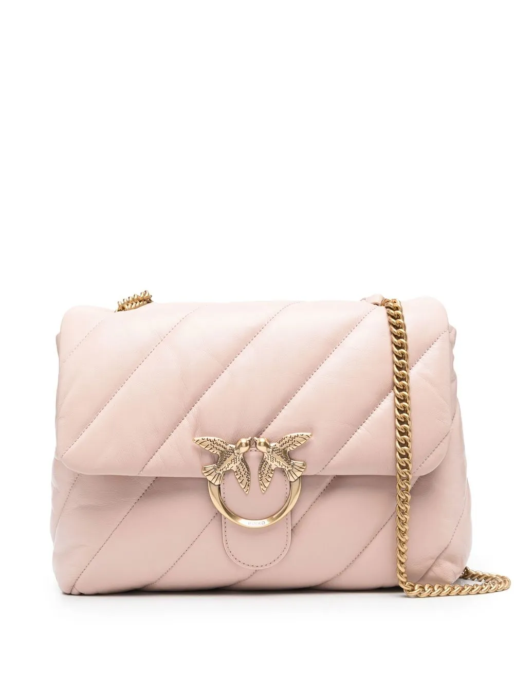 

PINKO large Love Puff quilted shoulder bag