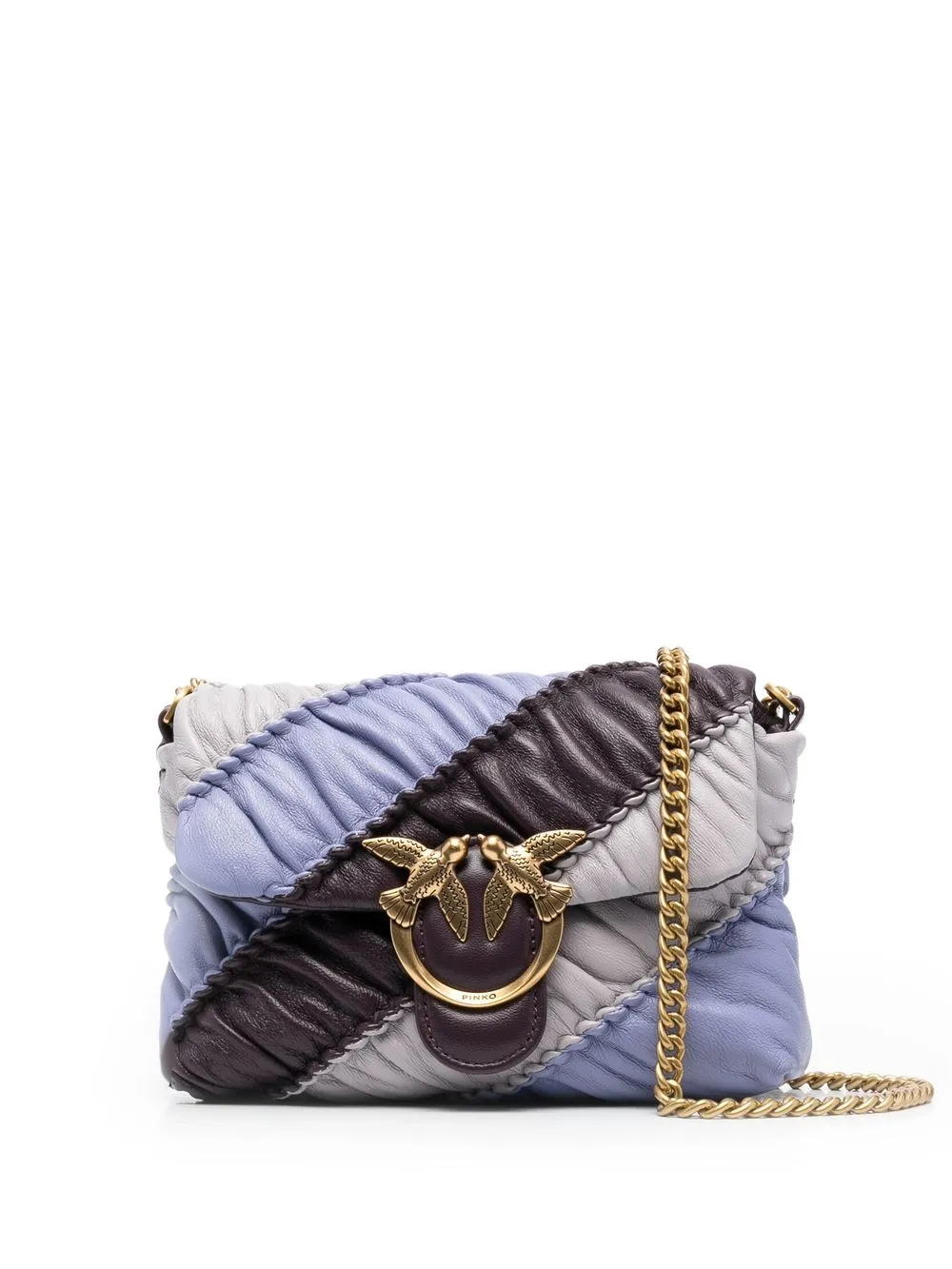 

PINKO bolsa crossbody Love mini - Morado