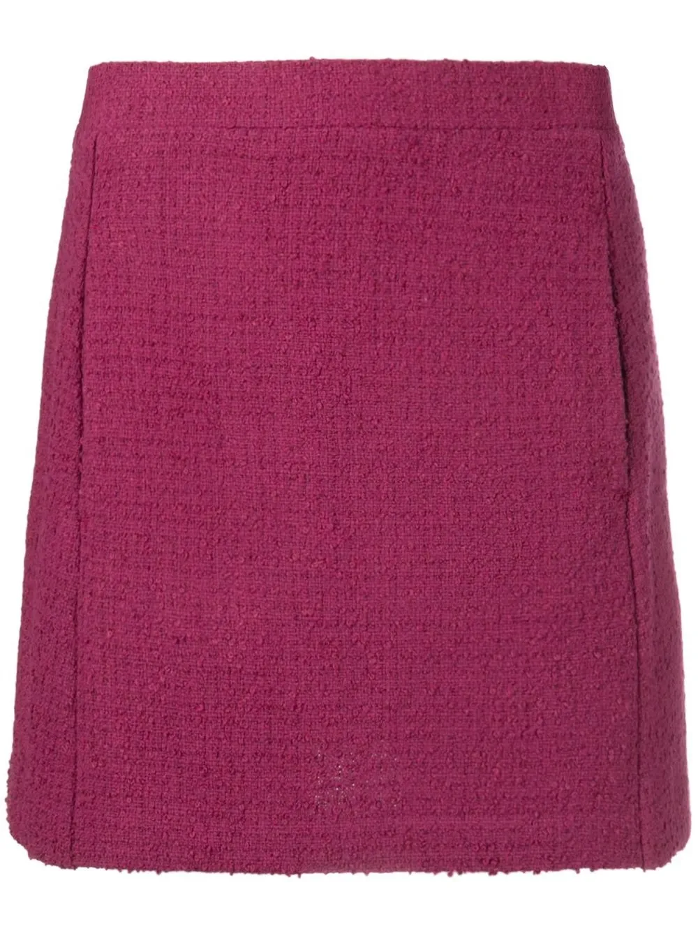 

PINKO high-waisted tweed miniskirt - Purple